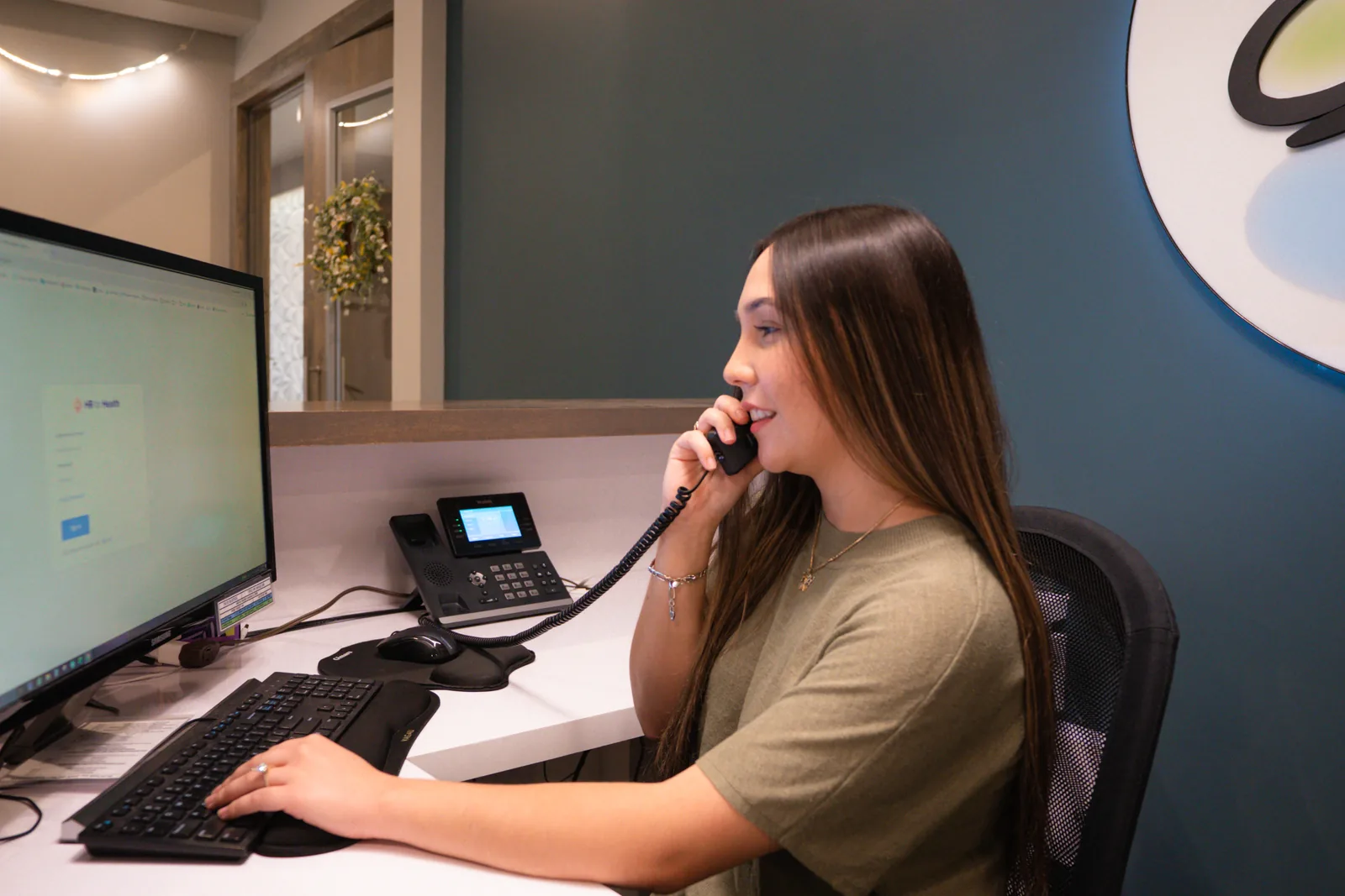 The front office at Marconi Dental Group — Carmichael, CA