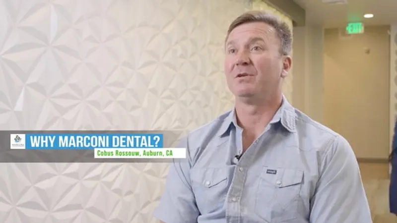 Patient testimonial 3 — Marconi Dental Group